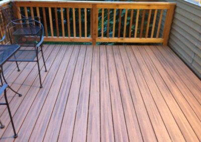 Woodinville cedar custom deck and porch installation